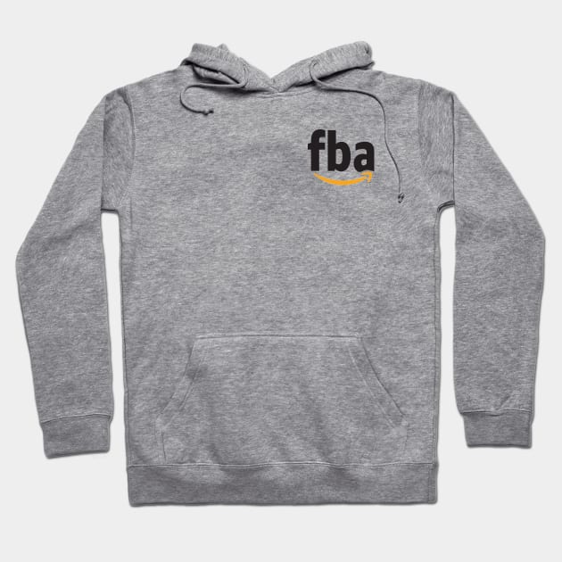 Amazon Arbitrage FBA Small Logo Corner Hoodie by geekers25